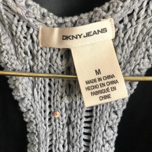 DKNY Gray Sweater Tank - Picture 3 of 4